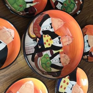 Extra large salad/pasta bowl